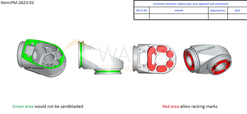 surface treatment of robotic parts
