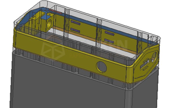 thin-walled component machining drawing