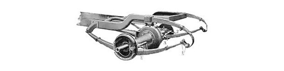 three-quarter elliptical leaf spring