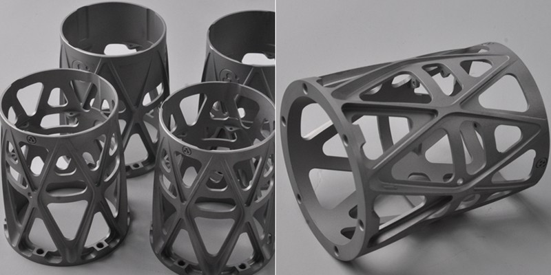 titanium thruster frames