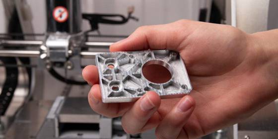 titanium vs. aluminum part