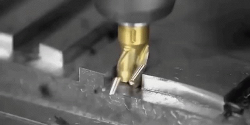 tool mark and line in cnc machining