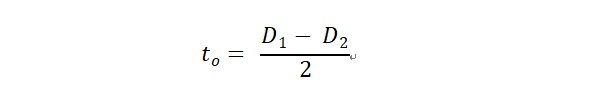turning depth of cut calculation formula