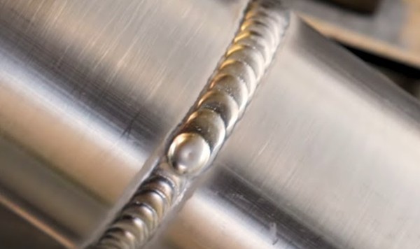 welded aluminum part